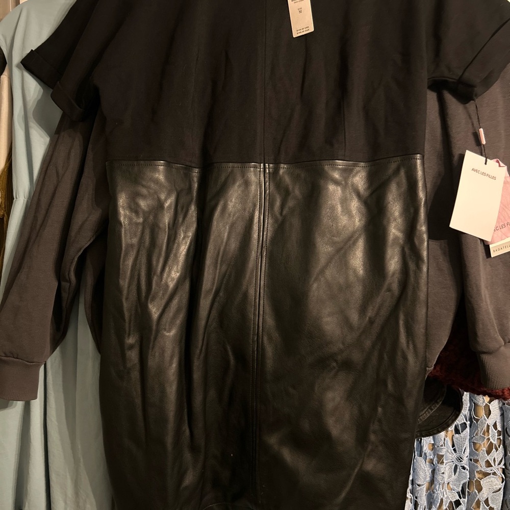 Avec Les Filles Black and Gray Dress - Picture 4 of 7